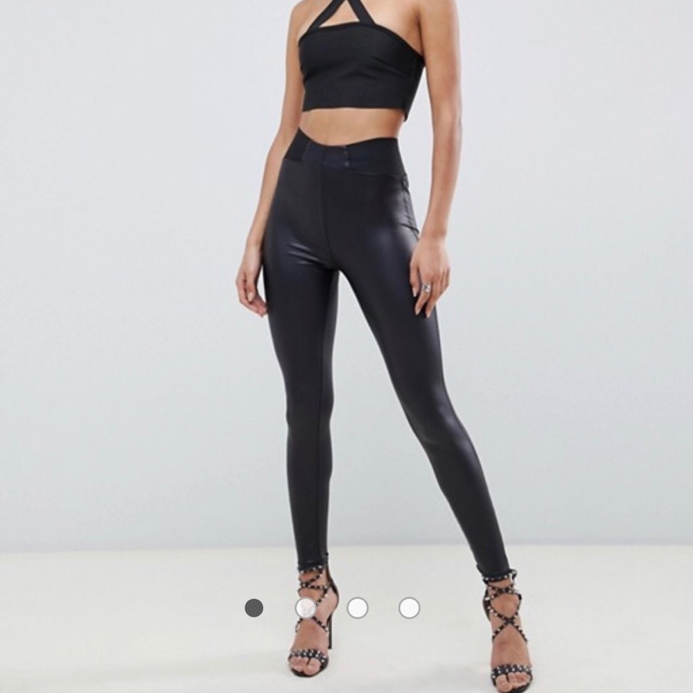 ASOS Faux Leather Leggings